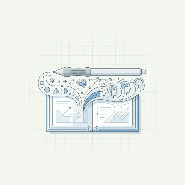 Dokumentation und Schreiben Illustration